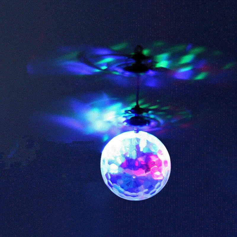 New Flying Ball Luminous Kid's Flight Balls Electronic Infrared Induction Aircraft Remote Control Toys LED Light Mini Helicopter