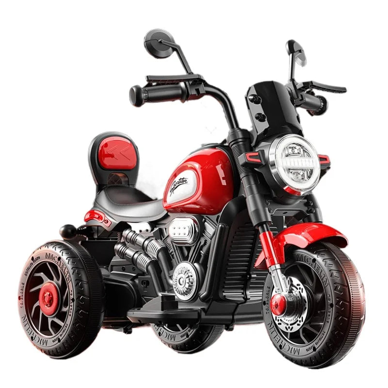 Dual Motor Tricycle for Kids Extended Battery Life Ride-On Toy with Backrest & Speed Control for Ages 2-10 Children electric car