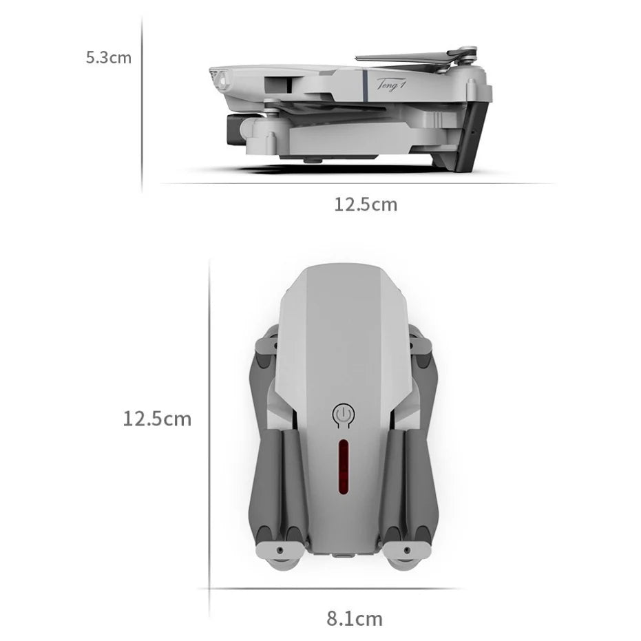 New e88 folding drone dual camera 4K high-definition aerial photography drone quadcopter remote-controlled aircraft