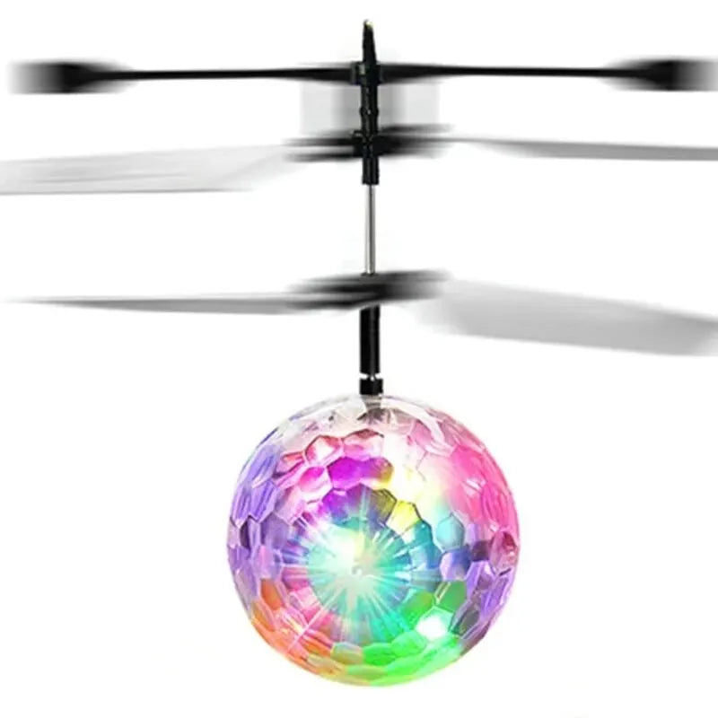 New Flying Ball Luminous Kid's Flight Balls Electronic Infrared Induction Aircraft Remote Control Toys LED Light Mini Helicopter