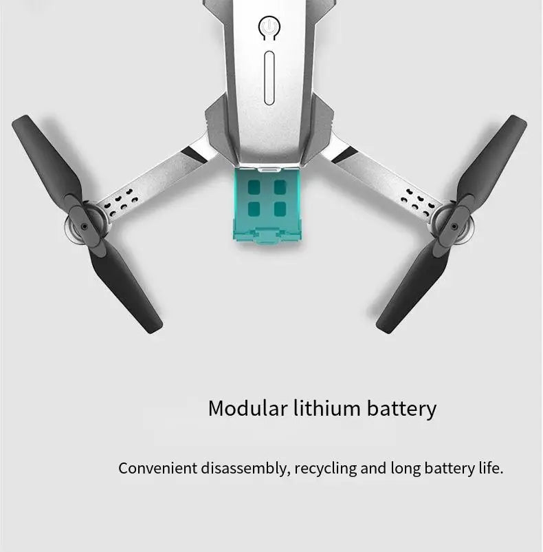 New e88 folding drone dual camera 4K high-definition aerial photography drone quadcopter remote-controlled aircraft