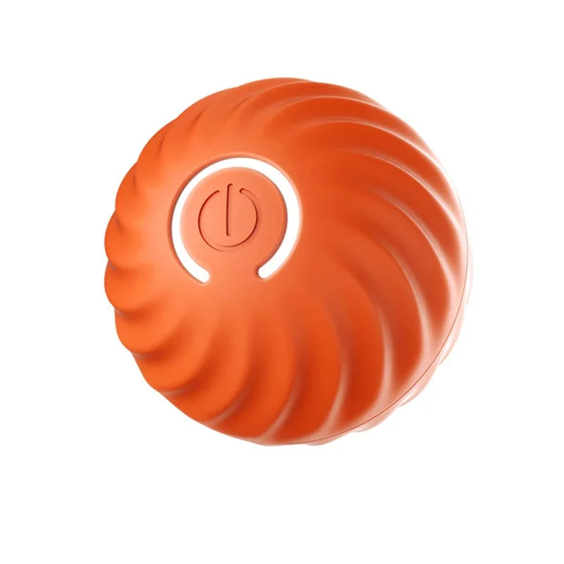 1pc Automatic Moving Dog Toy Ball Smart USB Jumping Rotating Interactive Dog Chew Toy Ball for Puppy Ball Toys