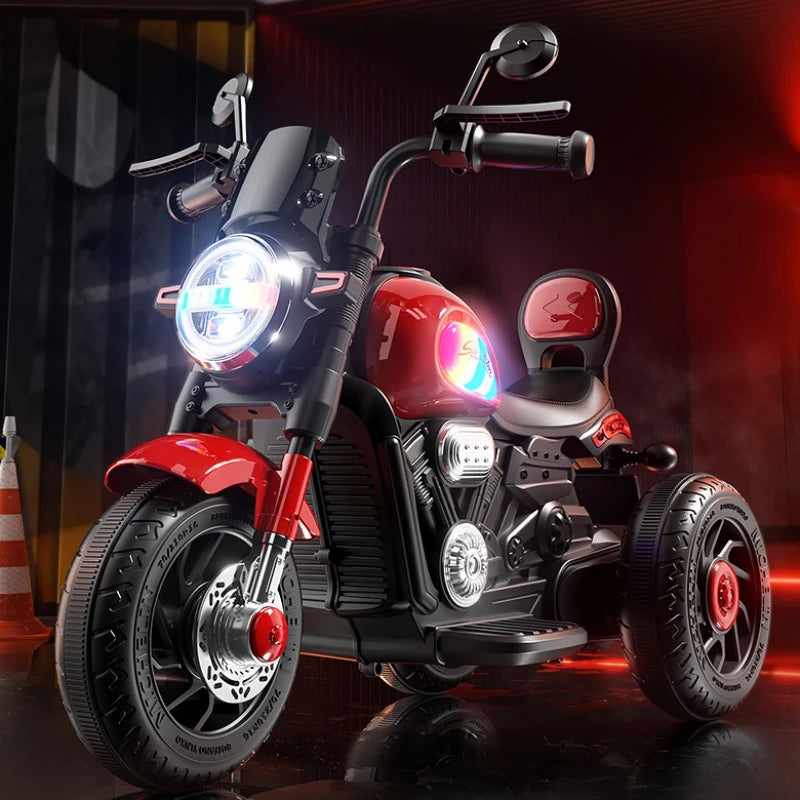 Dual Motor Tricycle for Kids Extended Battery Life Ride-On Toy with Backrest & Speed Control for Ages 2-10 Children electric car