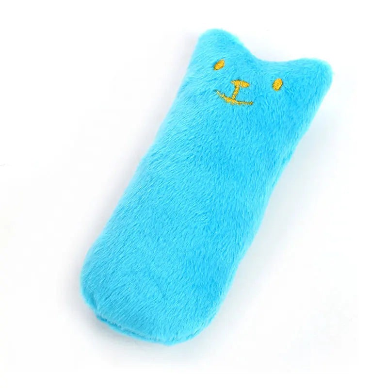 1PCS Pet Cat Toys Plush Sound Rattling Paper Cat Chewing Cute Toys Multicolor Puzzle Bite Resistant Teething Pet Interactive Toy