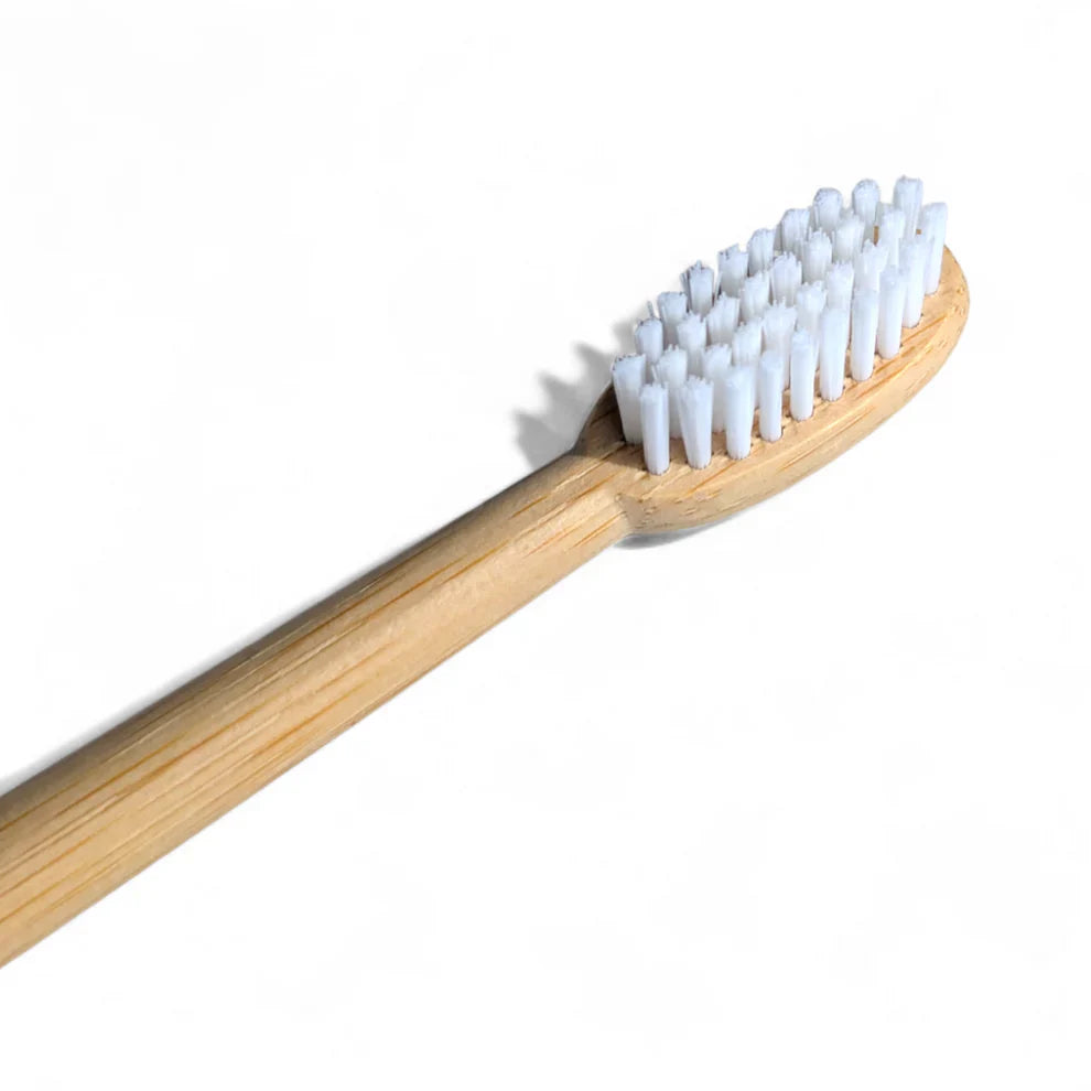 Sustainable Bamboo Toothbrush | Adult Medium Bamboo Toothbrushes (2 pack)-4