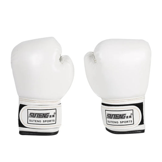 5-12YRS Professional Boxing Training Sparring Gloves PU Leather Kids Breathable Muay Thai Punching Karate Training Gloves