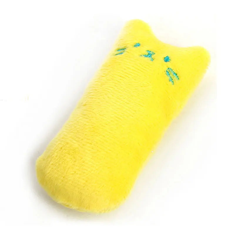 1PCS Pet Cat Toys Plush Sound Rattling Paper Cat Chewing Cute Toys Multicolor Puzzle Bite Resistant Teething Pet Interactive Toy